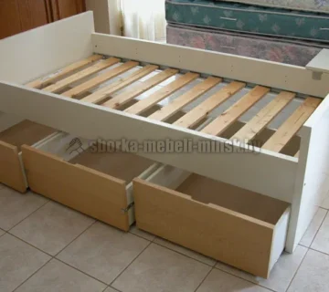 Сборка детской кроватки 16