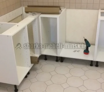 Сборка кухни 11