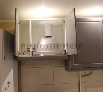 Встройка вытяжки в кухонный шкафчик 4